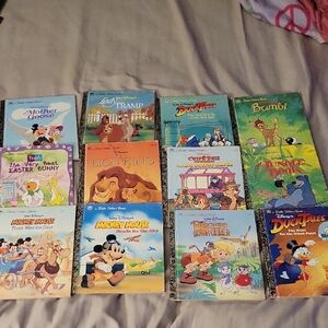 Disney Themed Vintage Book Lot